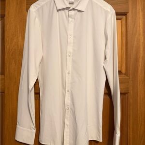 Mizzen+Main Classic White Dress Shirt